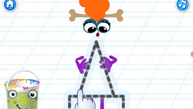 Развивающее видео для детей.Учим буквы весело. смотреть онлайн