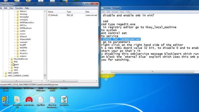 Disable Or Enable SMB(service Message Block) TCP 445