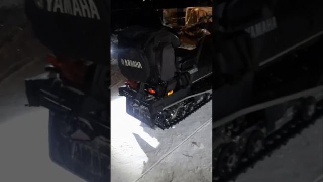 Снегоход Yamaha Professional первый выезд после большого ремонта. смотреть онлайн