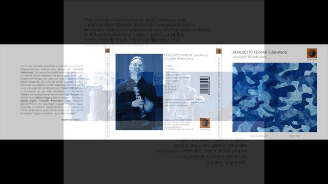 ADALBERTO FERRARI - "Insidie" extract from album "Unstable Watercolors" (2019 Dodicilune) смотреть онлайн