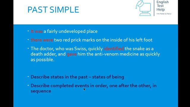 How to talk about the past in a speaking exam. смотреть онлайн