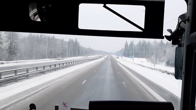 Дороги России, трасса Скандинавия - утро 17.03.2019 - Roads in Russia смотреть онлайн