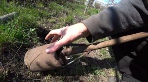 Простой самодельный БУР-ТРУБА  для столбов, ручной бур земли. Как легко сделать самому своими рукам