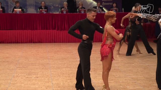 Timur Imametdinov - Nina Bezzubova, GER | 2015 GS LAT Hong Kong R3 C | DanceSport Total смотреть онлайн