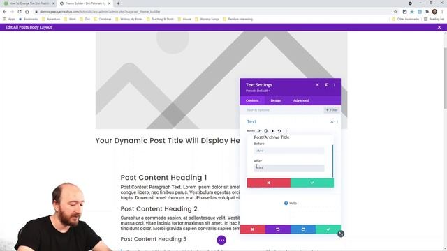 How To Change The Divi Post/Archive Title To An H1 Heading смотреть онлайн