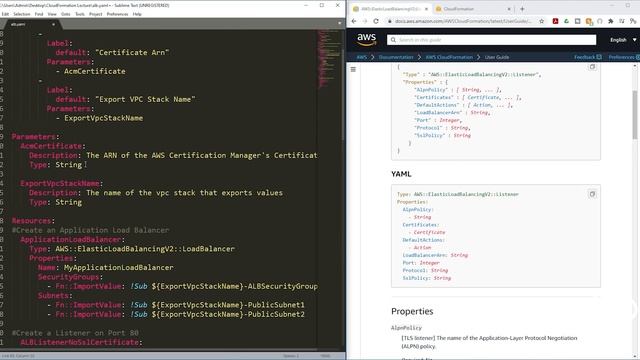 How to Create an Application Load Balancer Using CloudFormation смотреть онлайн