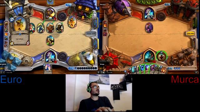 [Hearthstone] Dual HS Clients Day 1 смотреть онлайн