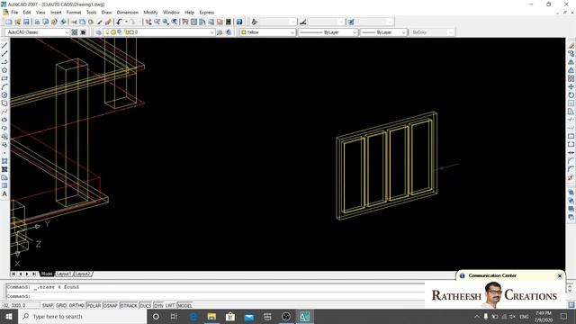 Auto-CAD (3D) (PART - 4) നമുക്ക് പഠിക്കാം മലയാളത്തിൽ Auto Cad Malayalam смотреть онлайн