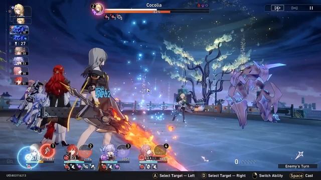 This Is What PEAK E0 HIMEKO Performance Looks Like Memory Of Chaos 9 Perfect Clear Honkai: Star Rai