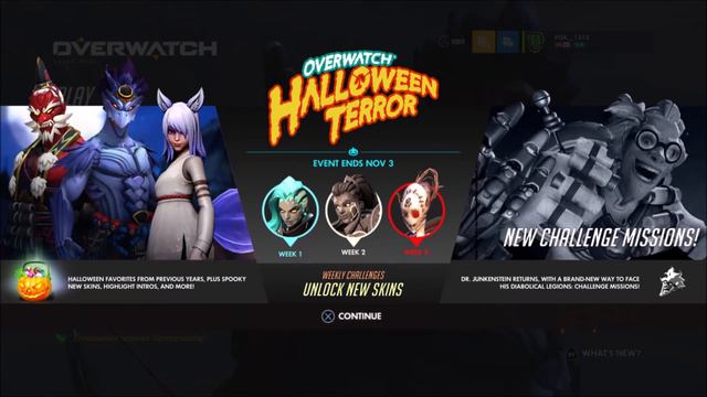 Overwatch Halloween Menu Music 2020 смотреть онлайн