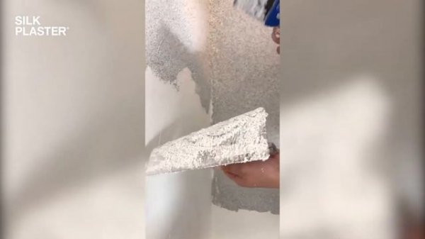 Отделка ванной комнаты декоративной штукатуркой MIXART