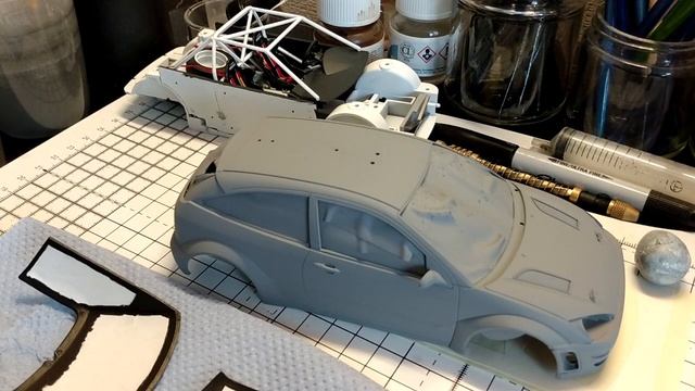 Hasegawa 1/24 Ford Focus WRC Part 3 смотреть онлайн