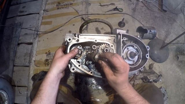 Как собрать коробку передач на ИЖ планета 1, 2, 3, 4, 5. смотреть онлайн