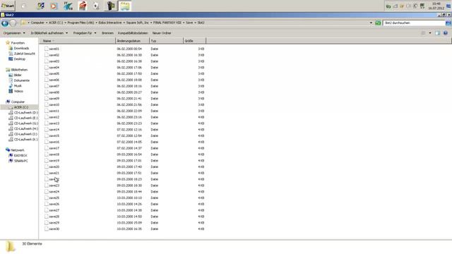 Infovideo wegen Final Fantasy VIII Speicherdateien смотреть онлайн