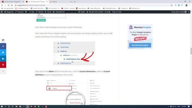 How To Enable Author Tracking On Your WordPress Website? (Using Google Analytics) [ENGLISH] смотреть онлайн