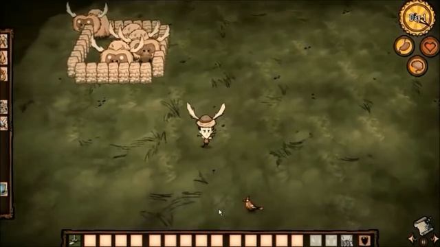 Don't Starve Tips, Tricks & Tidbits #1: dodge Dragonfly, tame Deerclops, harvest Bee Boxes safely смотреть онлайн