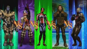 ТАНОС ТАНОСА 4k против ДЖОКЕРА против ЧЕЛОВЕКА-ПАУКА 4k против АКВАМЕНА против ЖЕЛЕЗНОГО ЧЕЛОВЕКА 4k