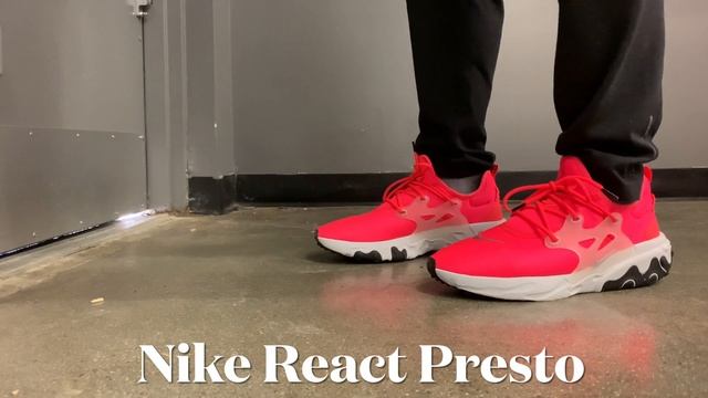 CRAZY ALL DAY Comfort in the Nike React Presto смотреть онлайн
