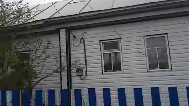 Обшивка дома профнастилом, почти готовый вариант. Второй дом. смотреть онлайн