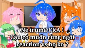Welcome to demon school iruma kun ! Gacha club reaction (gacha Vietnam ??) warning ⚠! :iruma x irum