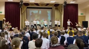 Флешмоб на праздник. Красивый детский танец в школе. Танцы с залом. 2019 год