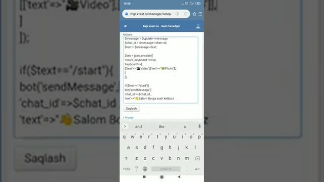 Bot metodi SendPhoto haqida - Telegram bot kodini Yozamiz! смотреть онлайн