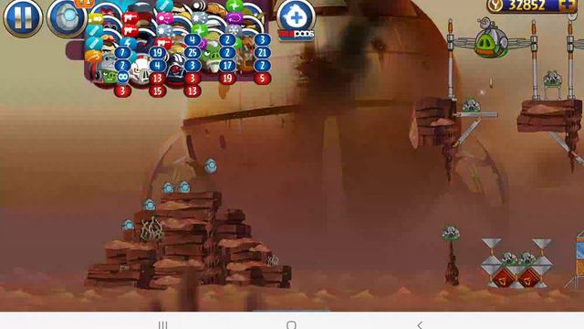 Angry Birds Star Wars II 2.0 Master Your Distiny BM-28 to BM-31 Mighty Eagle Walkthrough смотреть онлайн