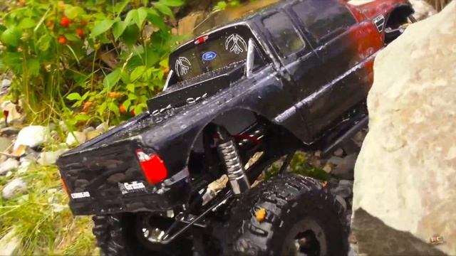 RC ADVENTURES - TTC 2012 Training - Ford F250 4x4 Truck - Rock & River Trailing (RAW Footage) смотреть онлайн