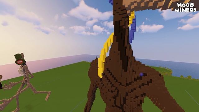 Minecraft BUILD BATTLE: SIREN HEAD 2 in Minecraft: NOOB vs PRO vs HACKER vs GOD смотреть онлайн