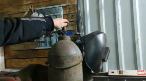 Редуктор на аргон с двумя ротаметрами