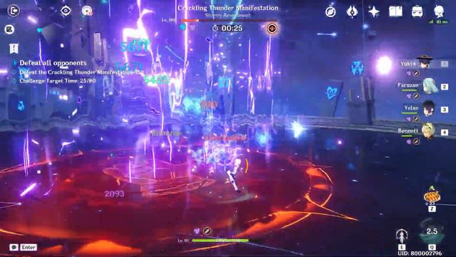 [Genshin Impact] MAX DIFFICULTY / NO BUFF / NO SHIELD - Feast of the Departed Warriors 1 смотреть онлайн