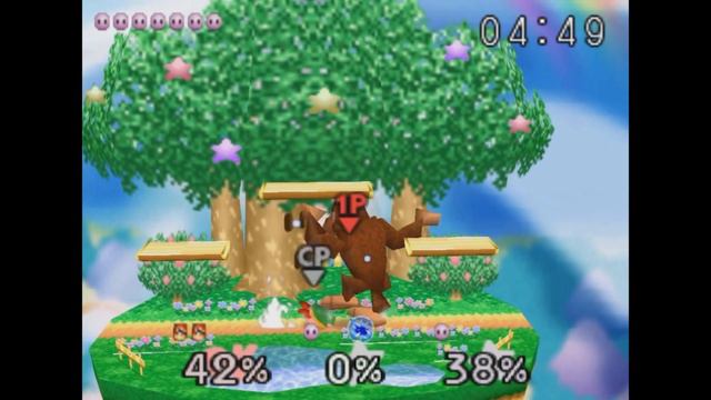 Super Smash Bros 64. 1P Mode Giant Donkey Kong смотреть онлайн