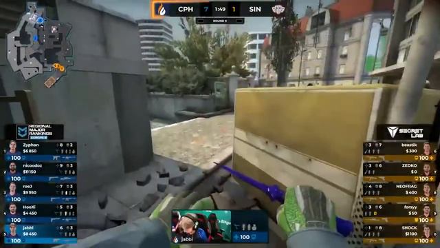 Ибмовый молотов от Copenhagen Flames на PGL Major Antwerp 2022 Europe RMR B смотреть онлайн