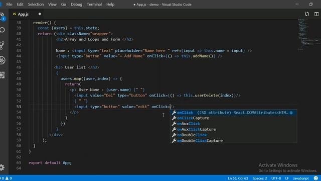 React JS CRUD ( Edit, Delete ) Part 9 এডিট এবং ডিলিট ডাটা পার্ট ৯ смотреть онлайн