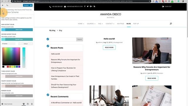 How to Install Divi Courses Child Theme - Support Guide смотреть онлайн