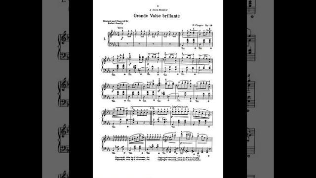Chopin - Grande Valse Brillante смотреть онлайн