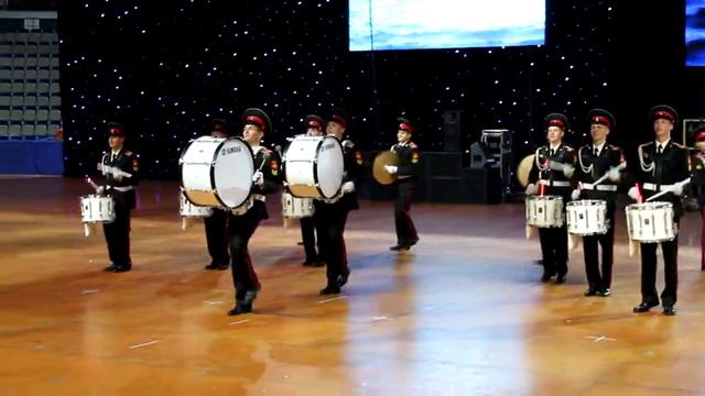 Амурские волны 2015. Выступление суворовцев Московского военно-музыкального училища. смотреть онлайн