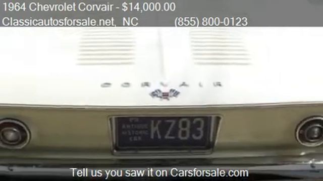 1964 Chevrolet Corvair - for sale in , NC 27603 #VNclassics смотреть онлайн