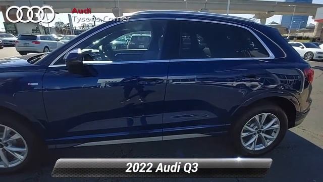 New 2022 Audi Q3 S line Premium Plus, Vienna, VA 22A0349 смотреть онлайн