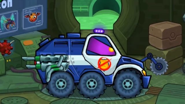 Car Eats Car 3. Серия 35: Карокоп Vs БОСС Молния