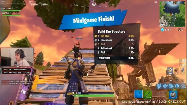 Faze cLoak And Tfue React to NEW PORT A CHALLENGE ITEMS (Fortnite Battle Royale) смотреть онлайн