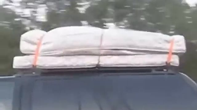 Матрас с эффектом памяти  Приколы на дорогах