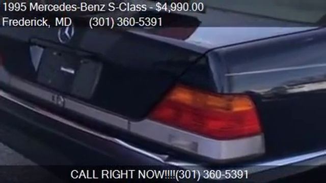1995 Mercedes-Benz S-Class S 320 SWB 4dr Sedan for sale in F смотреть онлайн