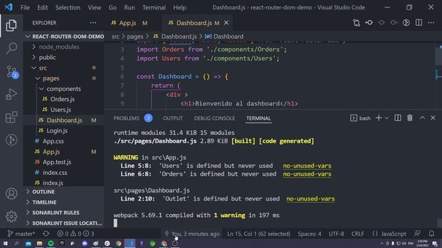 React Router | Nested Routes | Rutas anidadas смотреть онлайн