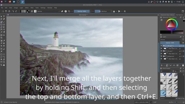 VHS Static/Fringing Effect in Krita (Remake) смотреть онлайн