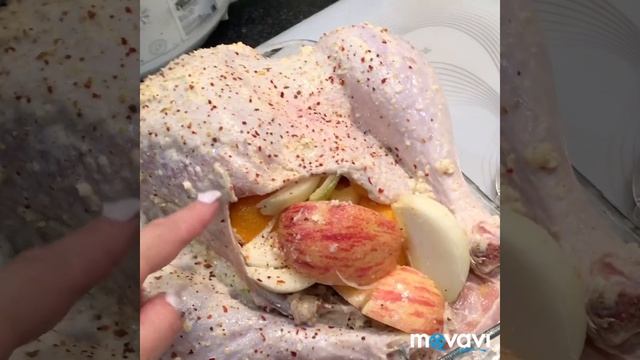 Индейка целиком в духовке. Рецепт смотреть онлайн