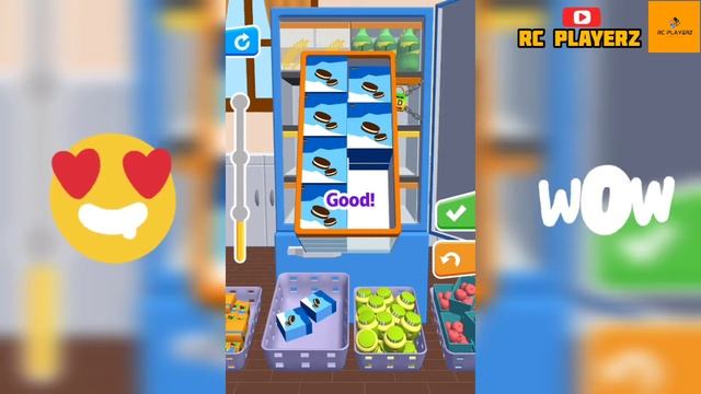 SATISYING Fill Up Fridge Level 4-5 ♀️♂️| Android Gameplay Walkthrough смотреть онлайн
