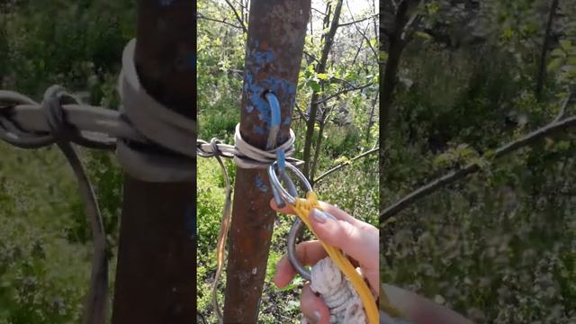 Гамак. Как я его вешаю. смотреть онлайн