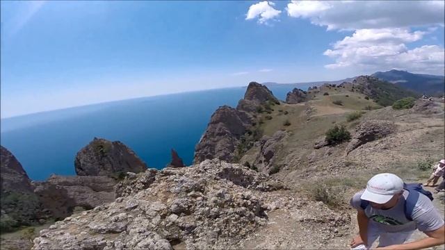 ПЕШКОМ НА КАРАДАГ / КРЫМ / ЛЕТО ( GoPro Hero 3+ Silver) смотреть онлайн