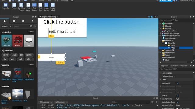 How To Script On Roblox 2022 - Episode 12 (LocalScripts and UI) смотреть онлайн